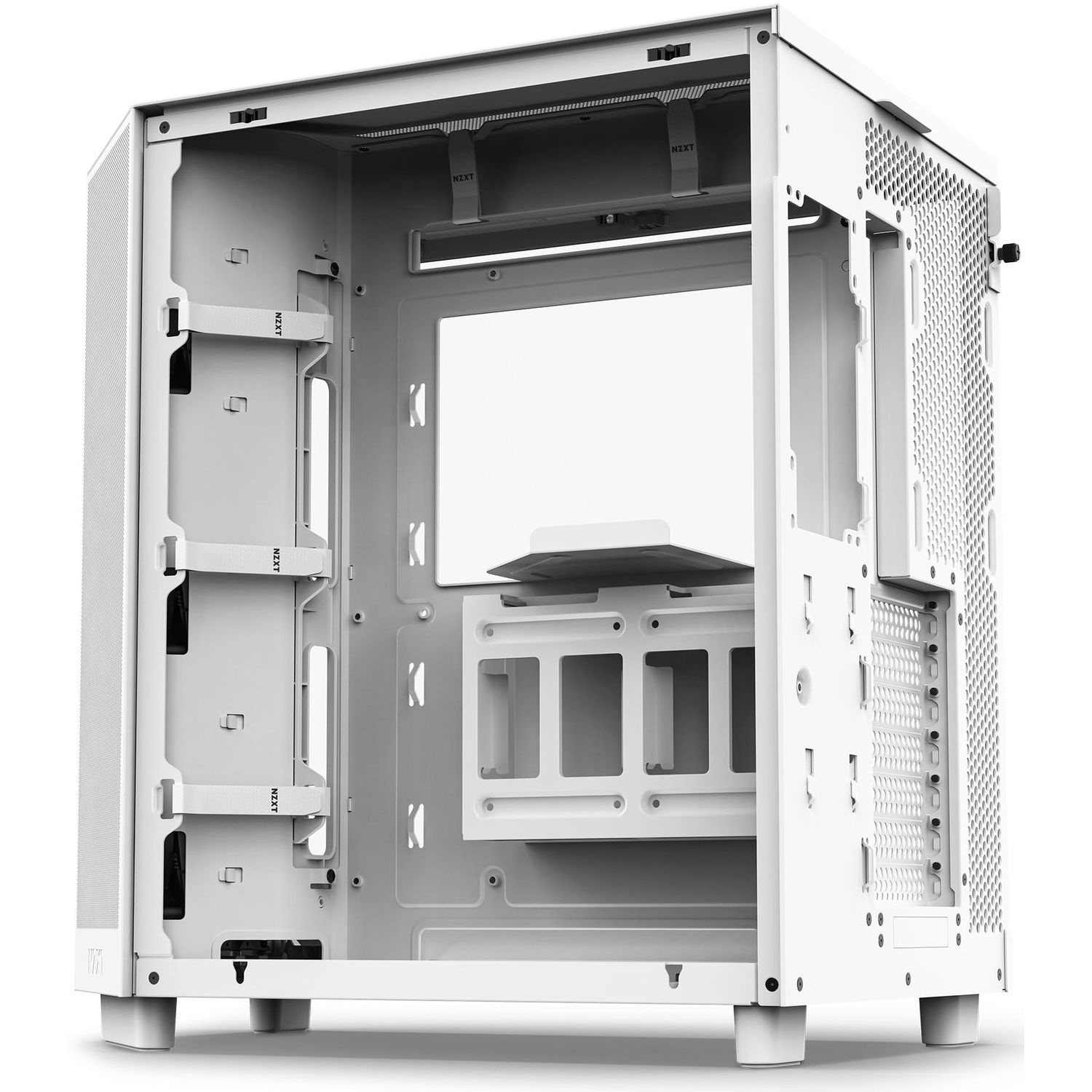 Корпус ПК без блока питания/ Case NZXT H6 Flow RGB (2023), Midi-Tower, TG, 3x120mm RGB, 2xUSB-A 3.2