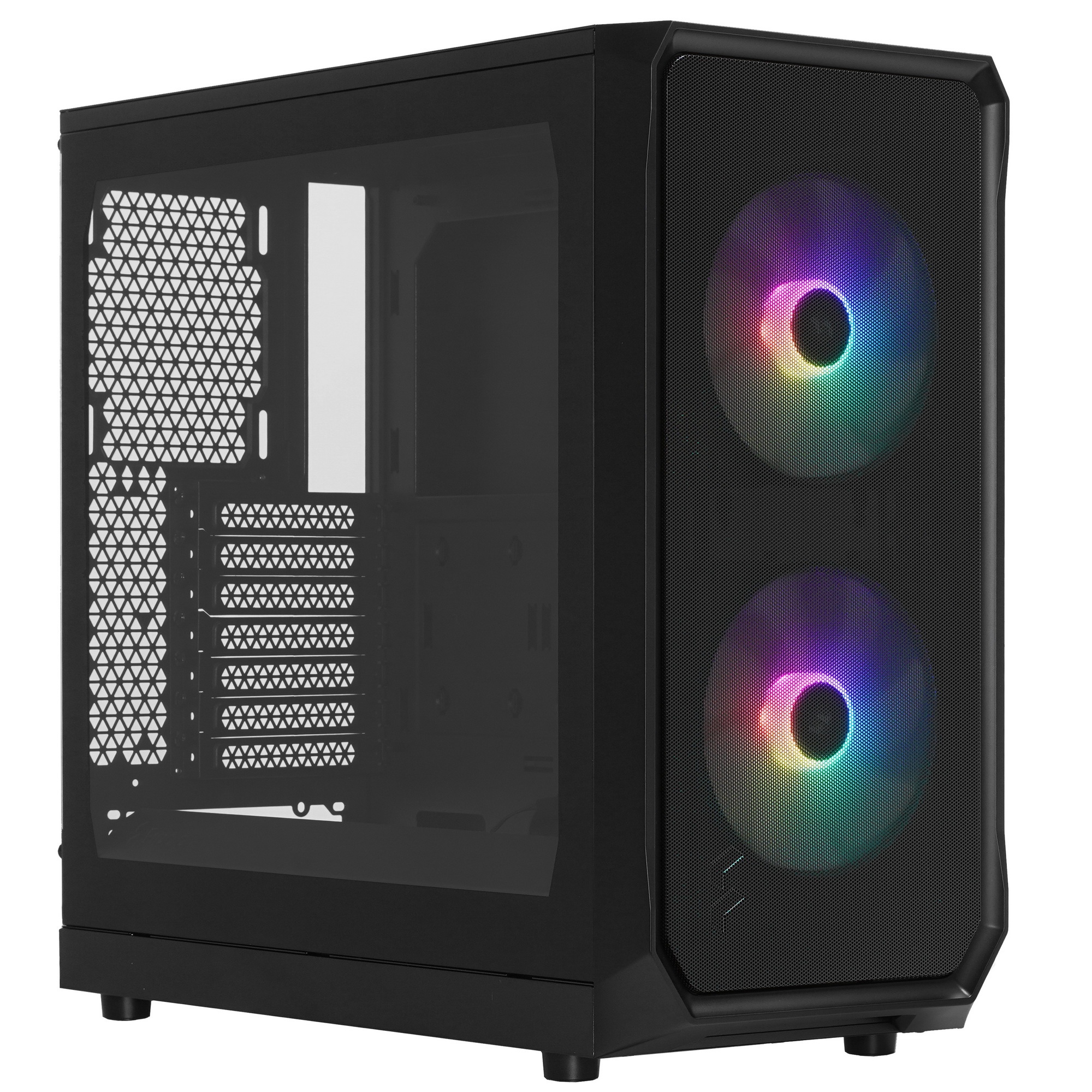 Корпус Fractal Design Focus 2 RGB Black TG Clear Tint / FD-C-FOC2A-03