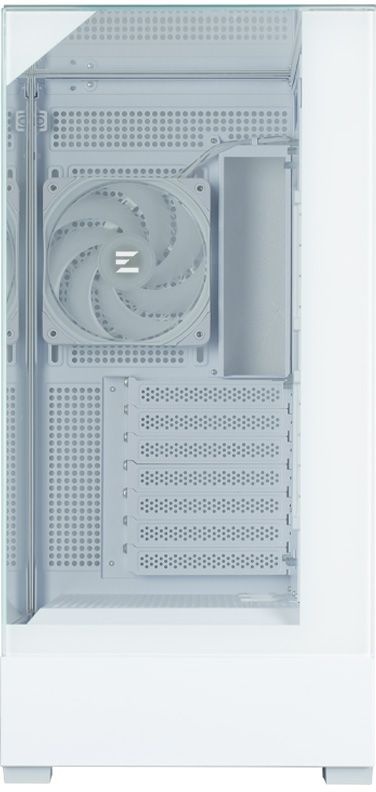 Компьютерный корпус ZALMAN P40 Prism Plus, ATX, белый, WINDOW, 3xCombo (3.5'' or 2.5"), 1xUSB TYPE-C