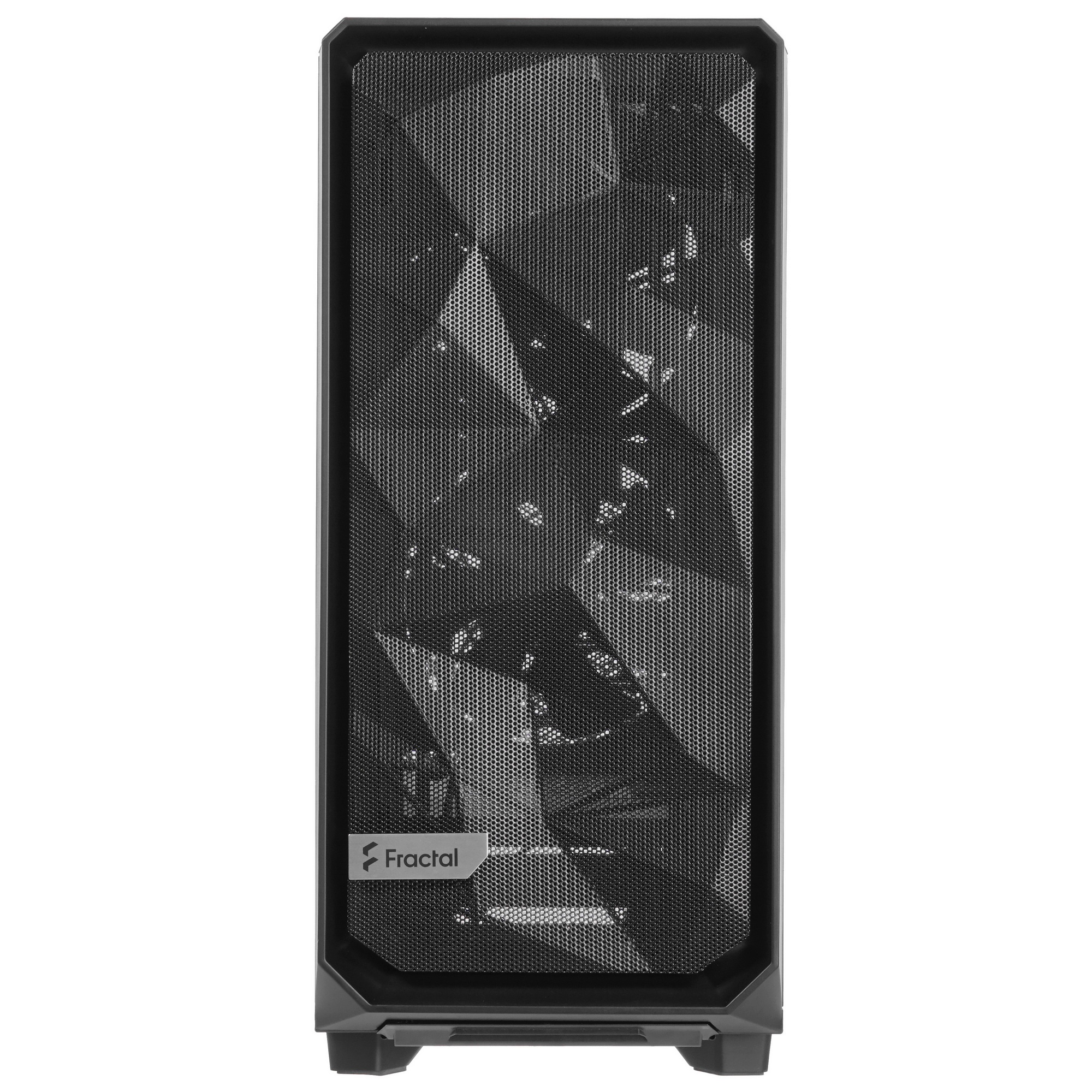 Компьютерный корпус Fractal Design MESHIFY 2 COMPACT BLACK - DARK TG / ATX, TG / 2x140mm & 1x120mm f