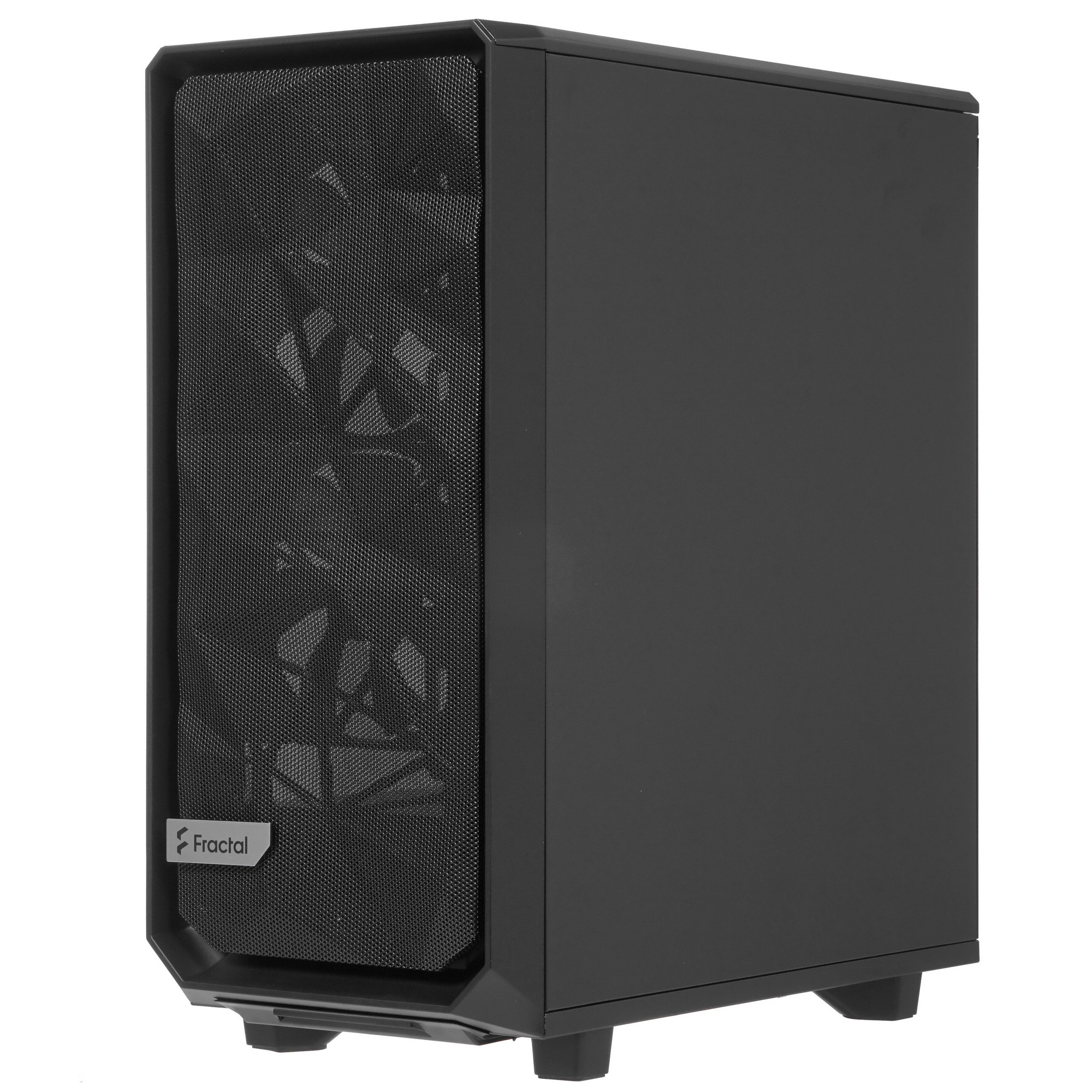 Компьютерный корпус Fractal Design MESHIFY 2 COMPACT BLACK - DARK TG / ATX, TG / 2x140mm & 1x120mm f