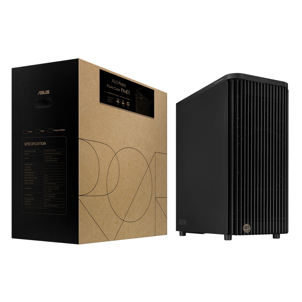 Компьютерный корпус ASUS PROART PA401 MTL PWM черный
