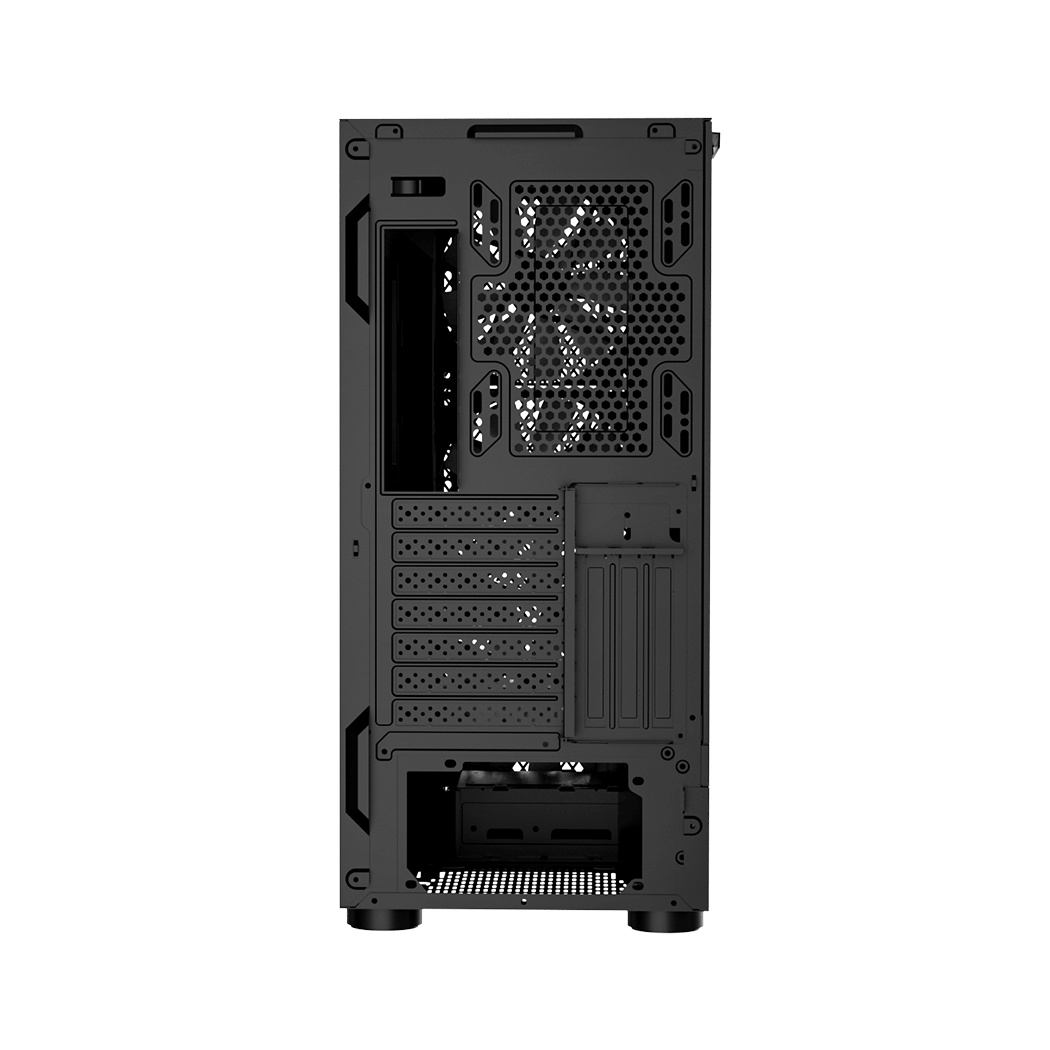 Компьютерный корпус  PCCooler ME200 MESH BK, Mesh Full Tower, черный, TG, SPCC, 3x120mm ARGB E-ATX,