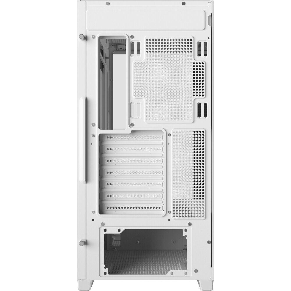 Компьютерный корпус Deepcool CG580 4F V2 WH без БП, боковое окно (панорама), 4x120mm ARGB PWM вентил