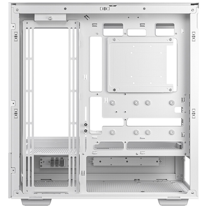 Компьютерный корпус Deepcool CG580 4F V2 WH без БП, боковое окно (панорама), 4x120mm ARGB PWM вентил