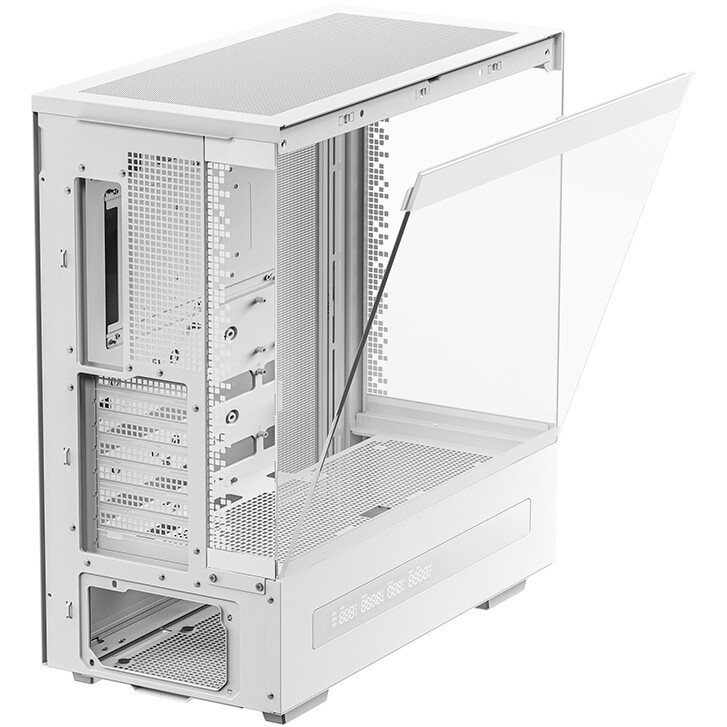 Компьютерный корпус Deepcool CG580 4F V2 WH без БП, боковое окно (панорама), 4x120mm ARGB PWM вентил