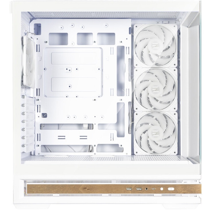 Компьютерный корпус Deepcool CG580 4F V2 WH без БП, боковое окно (панорама), 4x120mm ARGB PWM вентил