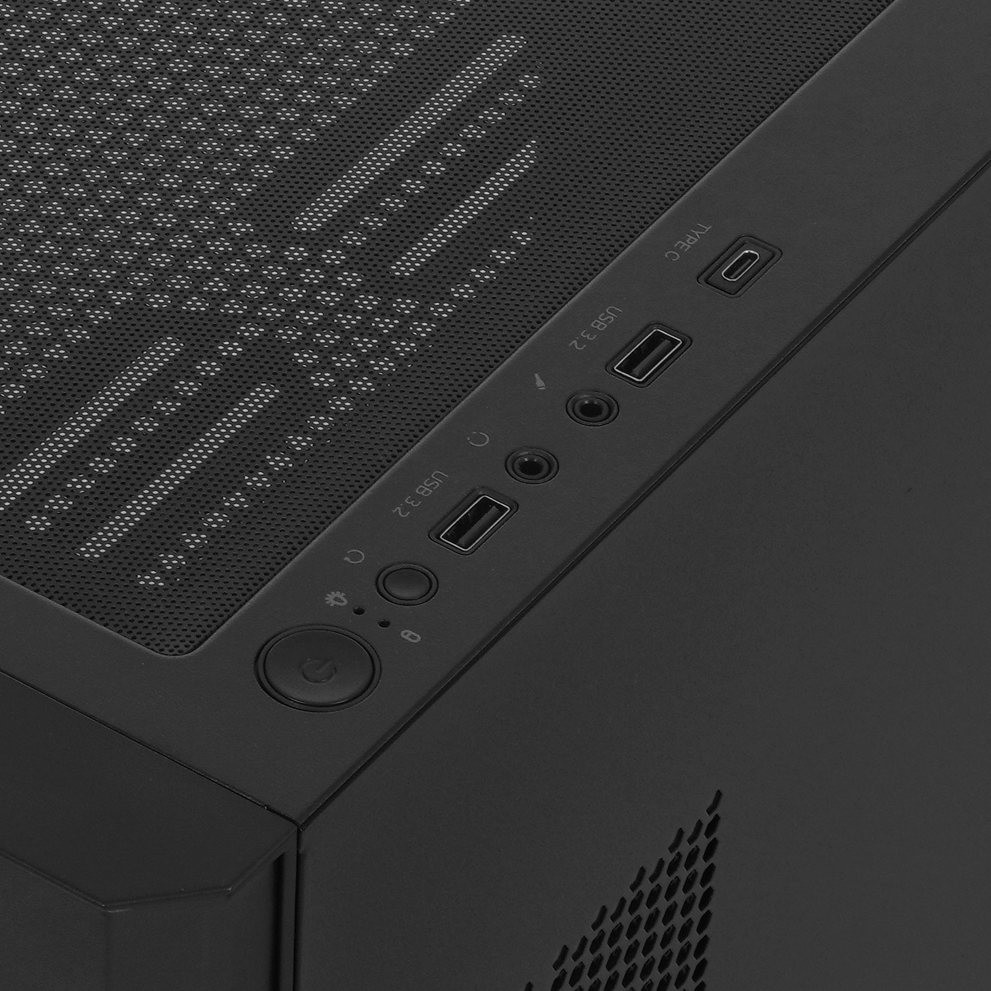 Корпус XPG LANDER501CMTA-BLACKCOLOR  черный