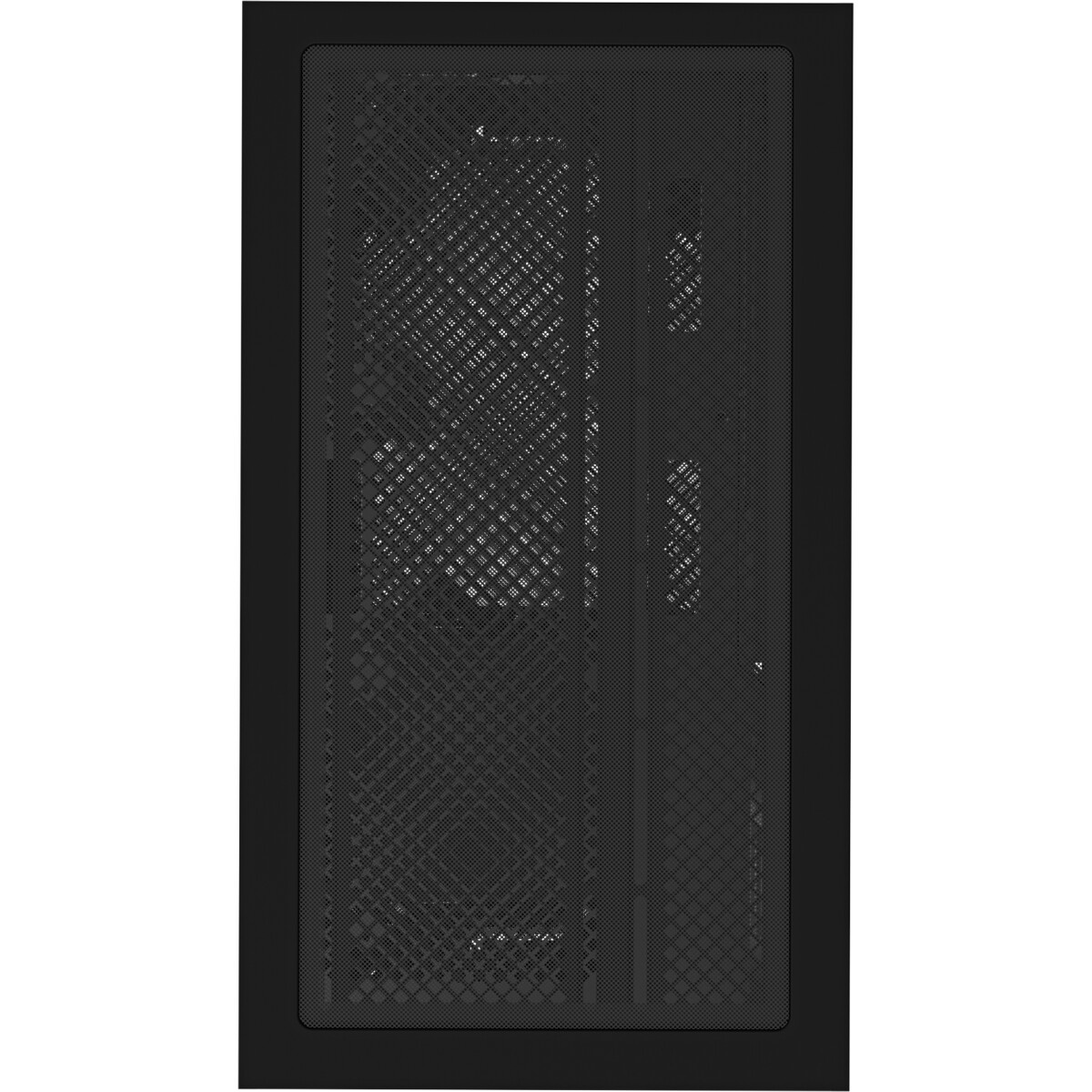 Компьютерный корпус  HSPD F330, Panoramic Mini-tower, черный, TG, 0.5 SPCC, 3x120mm ARGB mATX, mITX