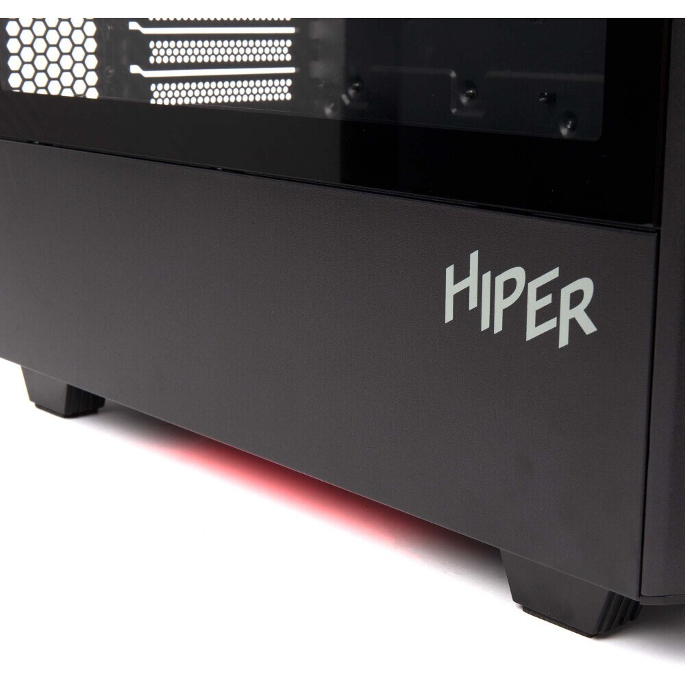 Корпус Hiper BH34-1 черный без БП ATX 5x120mm 2x140mm 2x200mm 1xUSB3.0 audio bott PSU