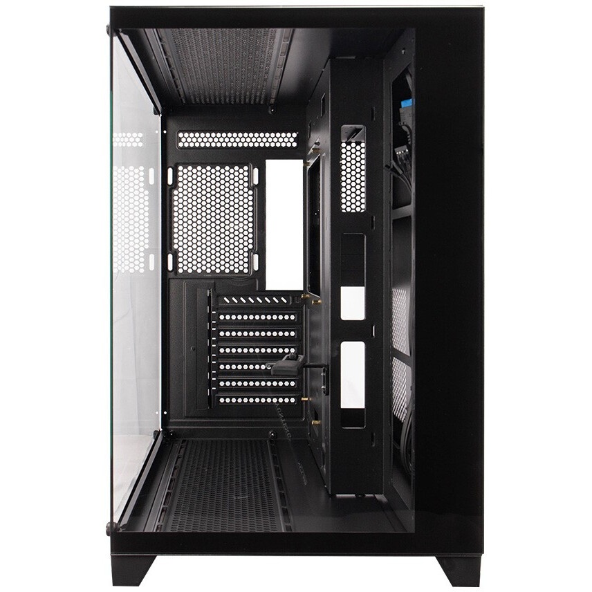 Корпус Hiper BH34-1 черный без БП ATX 5x120mm 2x140mm 2x200mm 1xUSB3.0 audio bott PSU