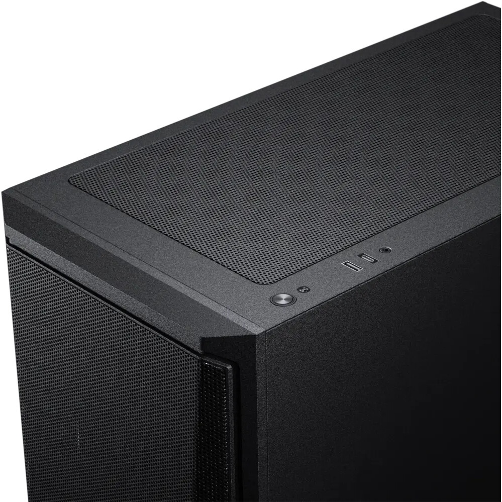 Корпус Hiper BH34-1 черный без БП ATX 5x120mm 2x140mm 2x200mm 1xUSB3.0 audio bott PSU
