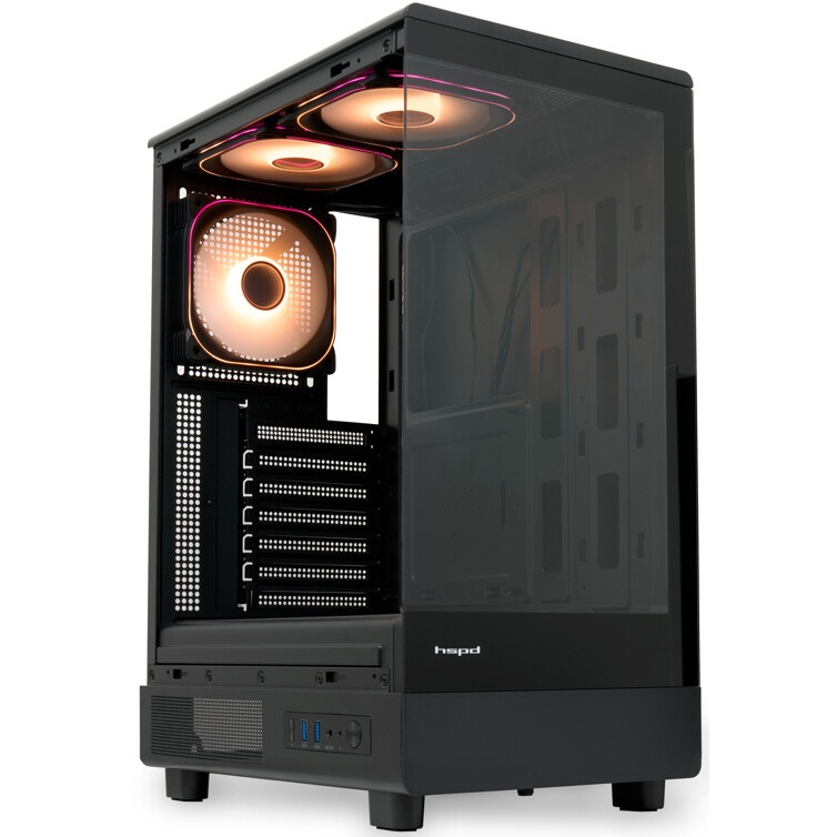 Компьютерный корпус Ginzzu CL305 FAN 3*12LC4 FRGB