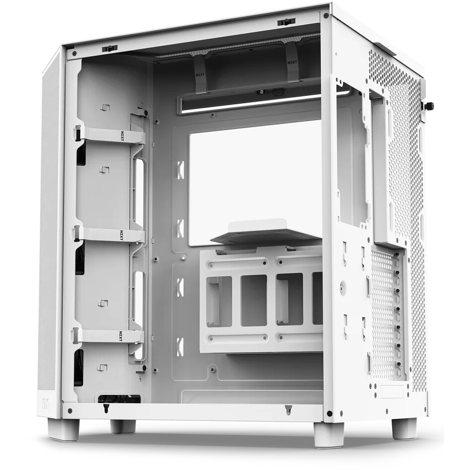 Корпус без блока питания/ Case NZXT H6 Flow, Midi-Tower, TG, 3x120mm, 2xUSB-A 3.2 + 1xUSB-C 3.2, ATX