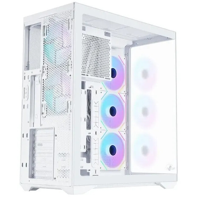 Корпус без блока питания/ Case NZXT H6 Flow, Midi-Tower, TG, 3x120mm, 2xUSB-A 3.2 + 1xUSB-C 3.2, ATX