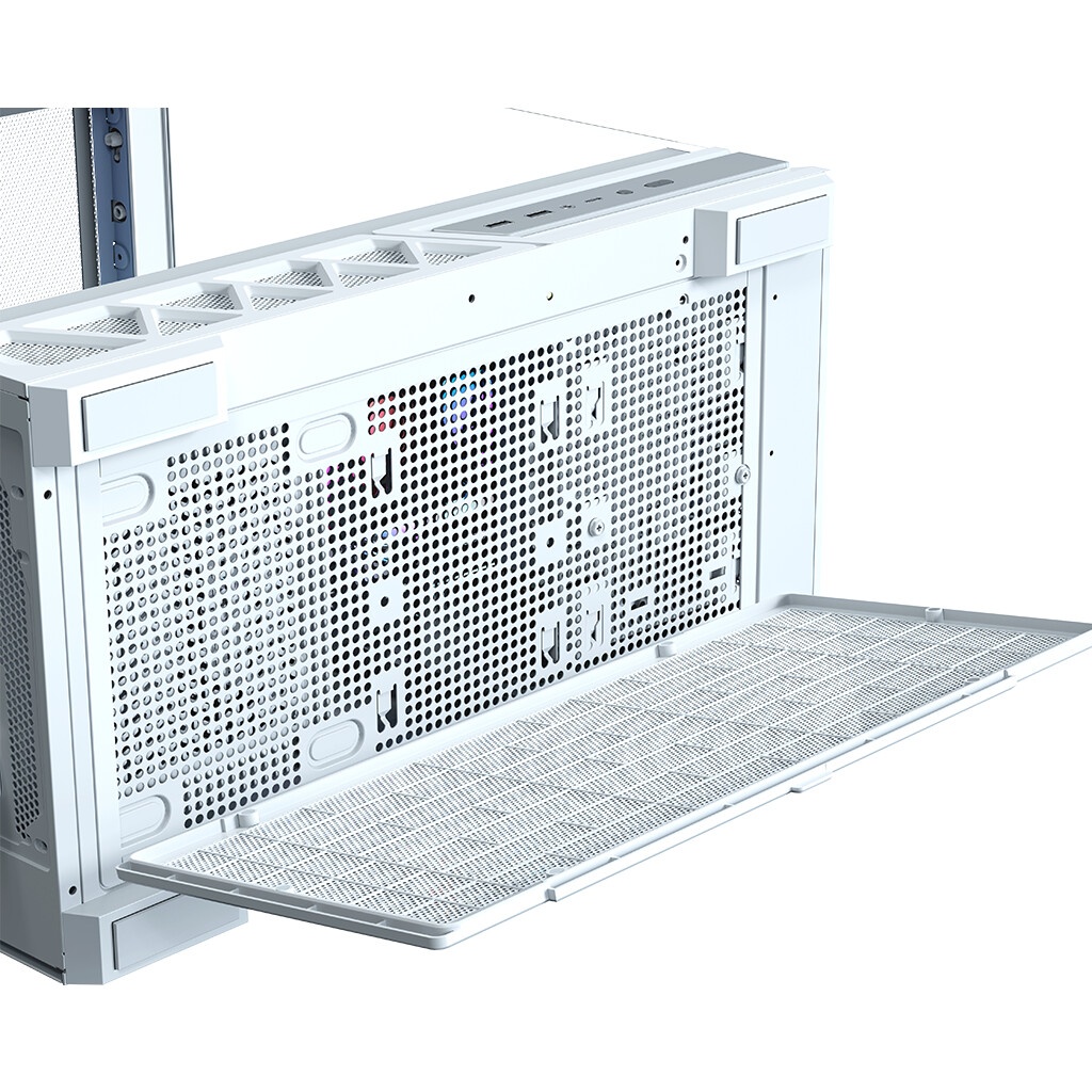Корпус без блока питания/ Case NZXT H6 Flow, Midi-Tower, TG, 3x120mm, 2xUSB-A 3.2 + 1xUSB-C 3.2, ATX