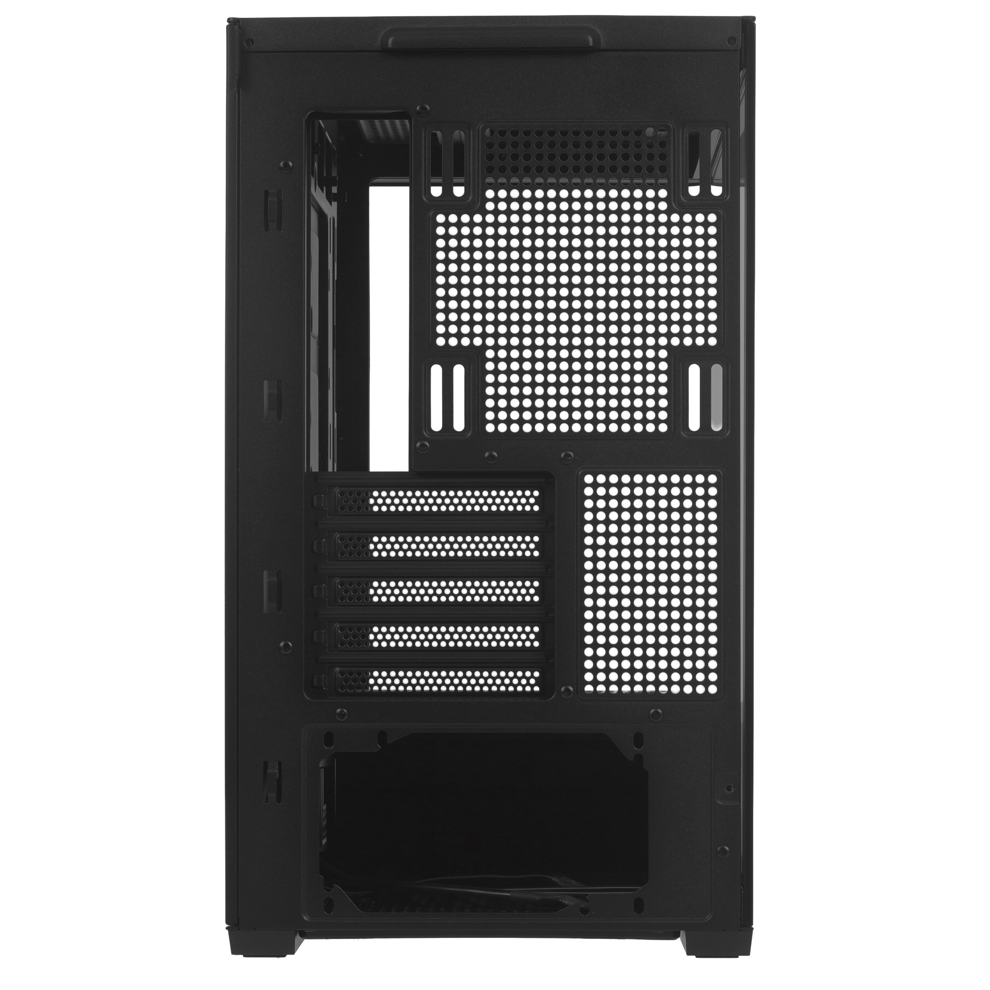 Корпус без блока питания Корпус JONSBO D300 Black MATX без БП, боковая панель из закаленного стекла,