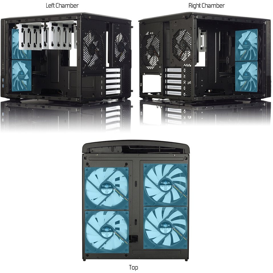 Корпус Fractal Design Define 7 Nano Black TG Light Tint FD-C-DEF7N-02