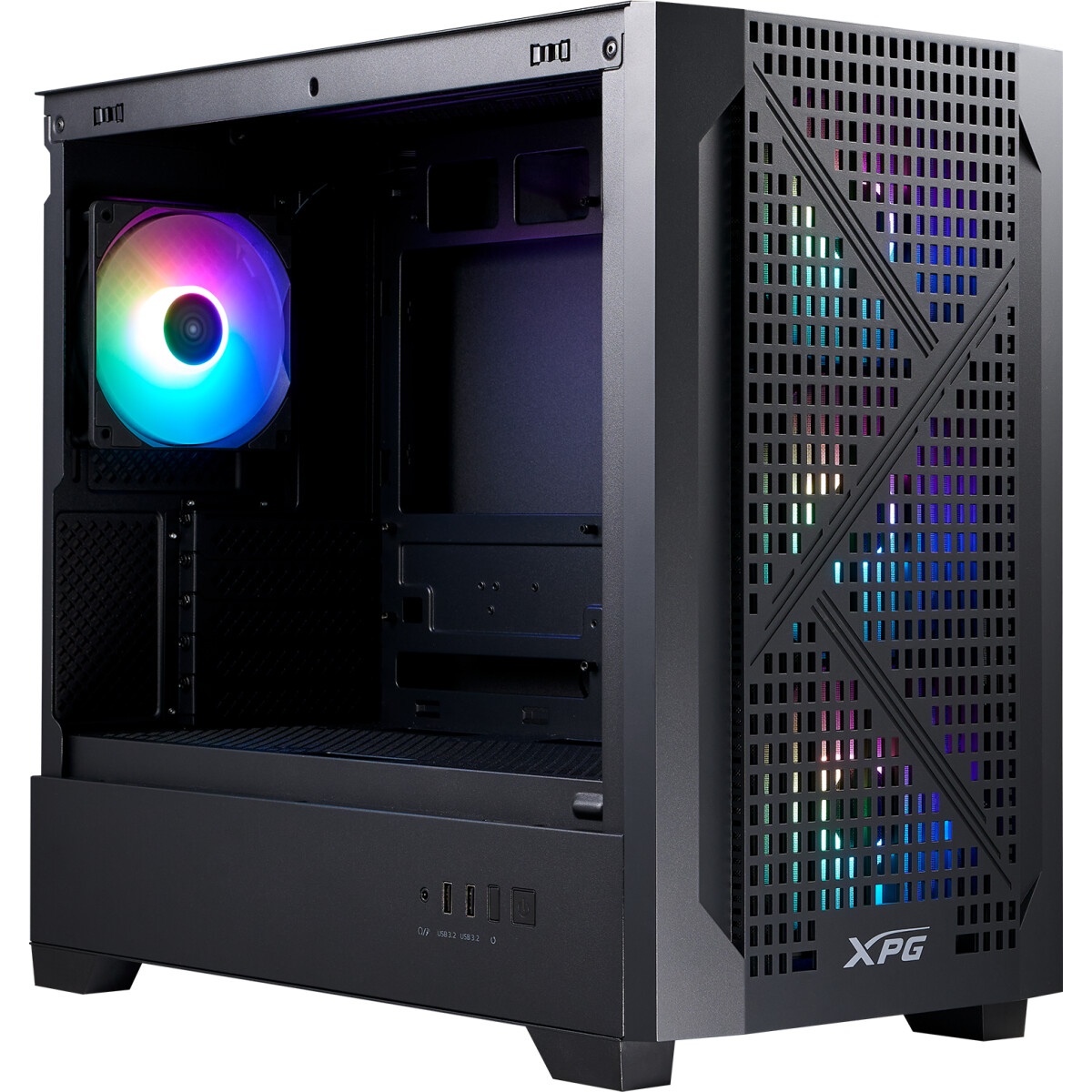 Корпус XPG LANDER300MAA-BLACKCOLOR  черный