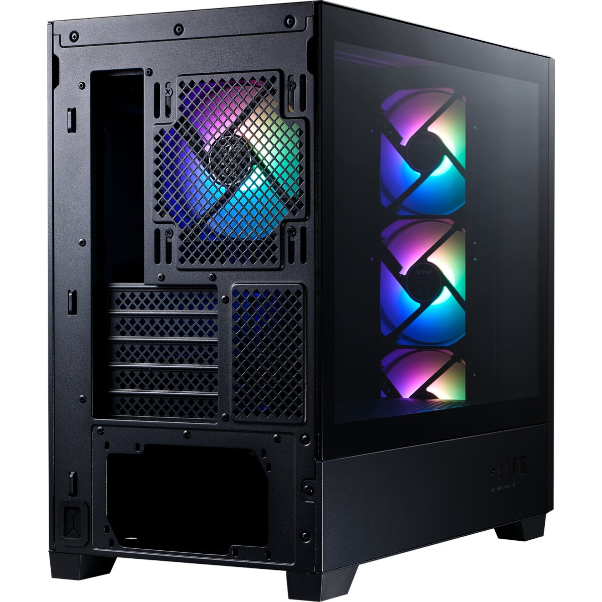 Корпус XPG LANDER300MAA-BLACKCOLOR  черный