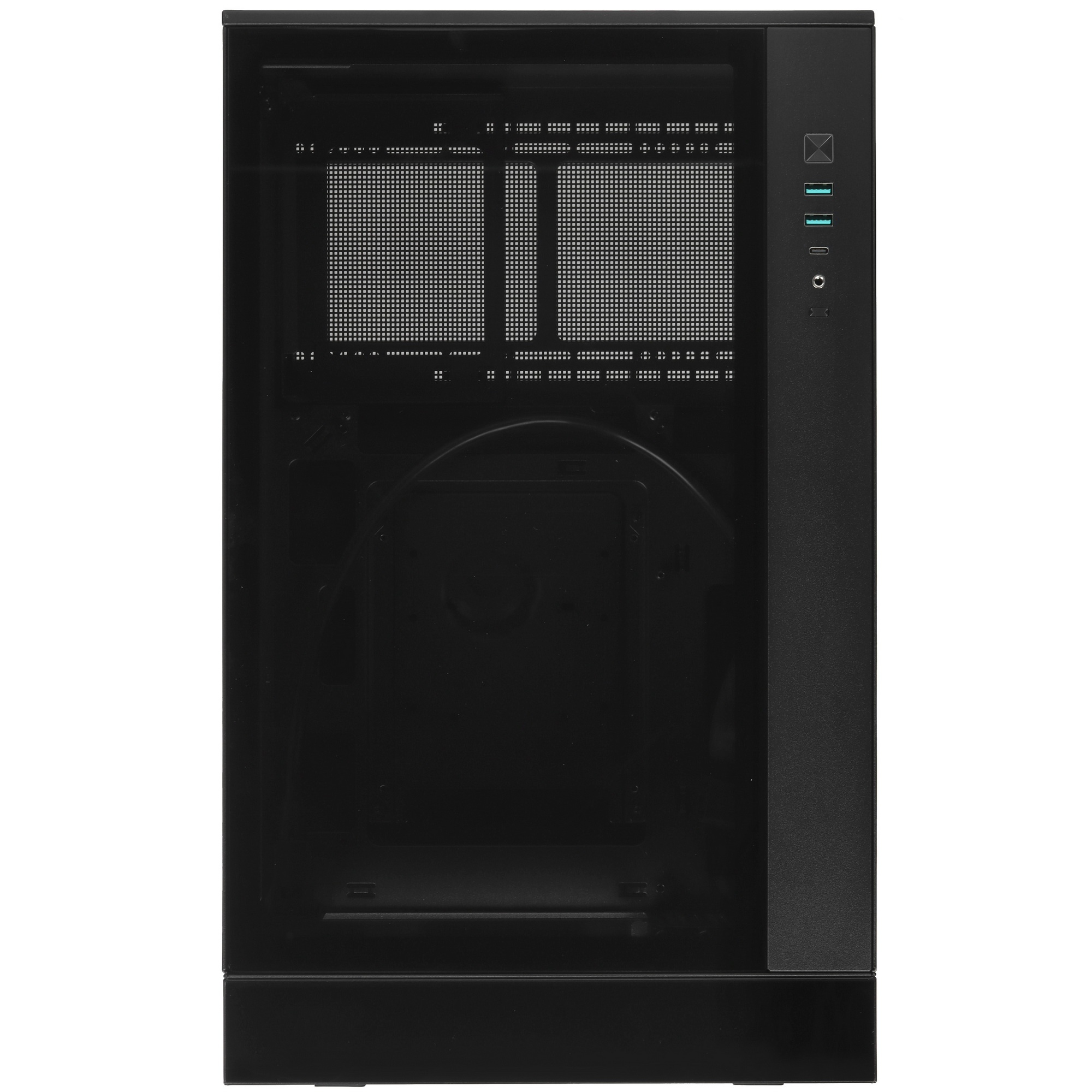 корпус Deepcool CH270 DIGITAL без БП, черный, MICRO ATX/MINI-ITX