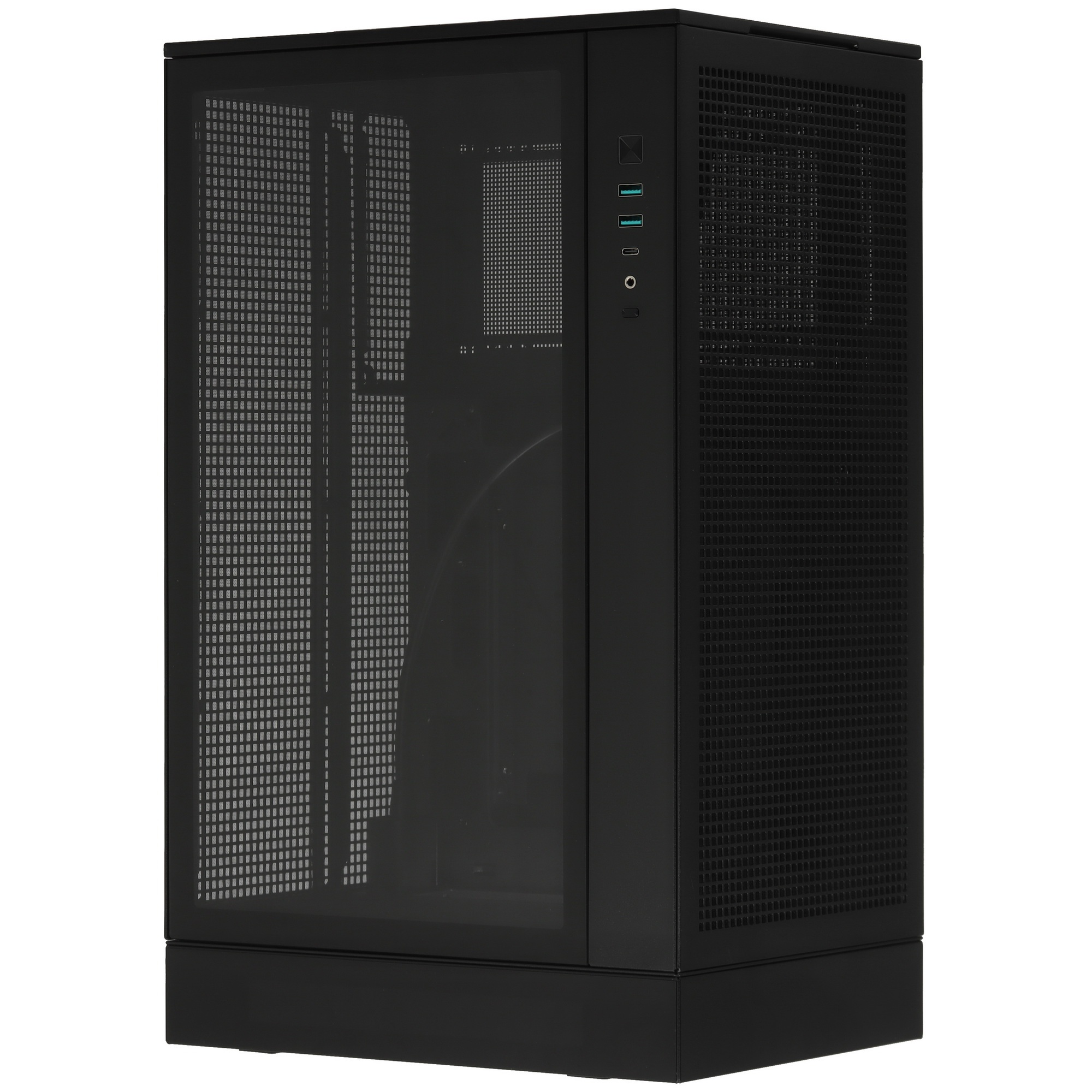 корпус Deepcool CH270 DIGITAL без БП, черный, MICRO ATX/MINI-ITX
