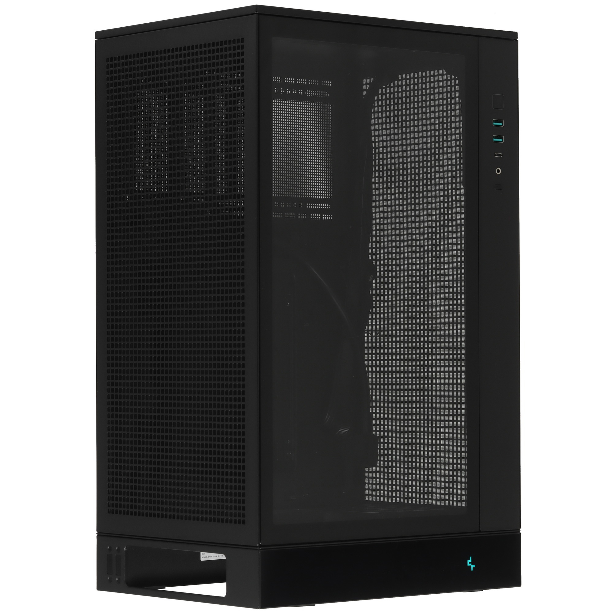 корпус Deepcool CH270 DIGITAL без БП, черный, MICRO ATX/MINI-ITX
