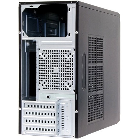 Компьютерный корпус Chieftec Elox черный без БП ATX 2xUSB2.0 2xUSB3.0 1xUSB3.1 audio bott PSU