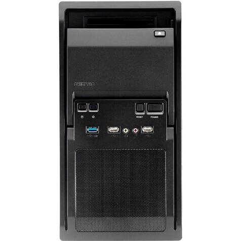 Компьютерный корпус Chieftec Elox черный без БП ATX 2xUSB2.0 2xUSB3.0 1xUSB3.1 audio bott PSU