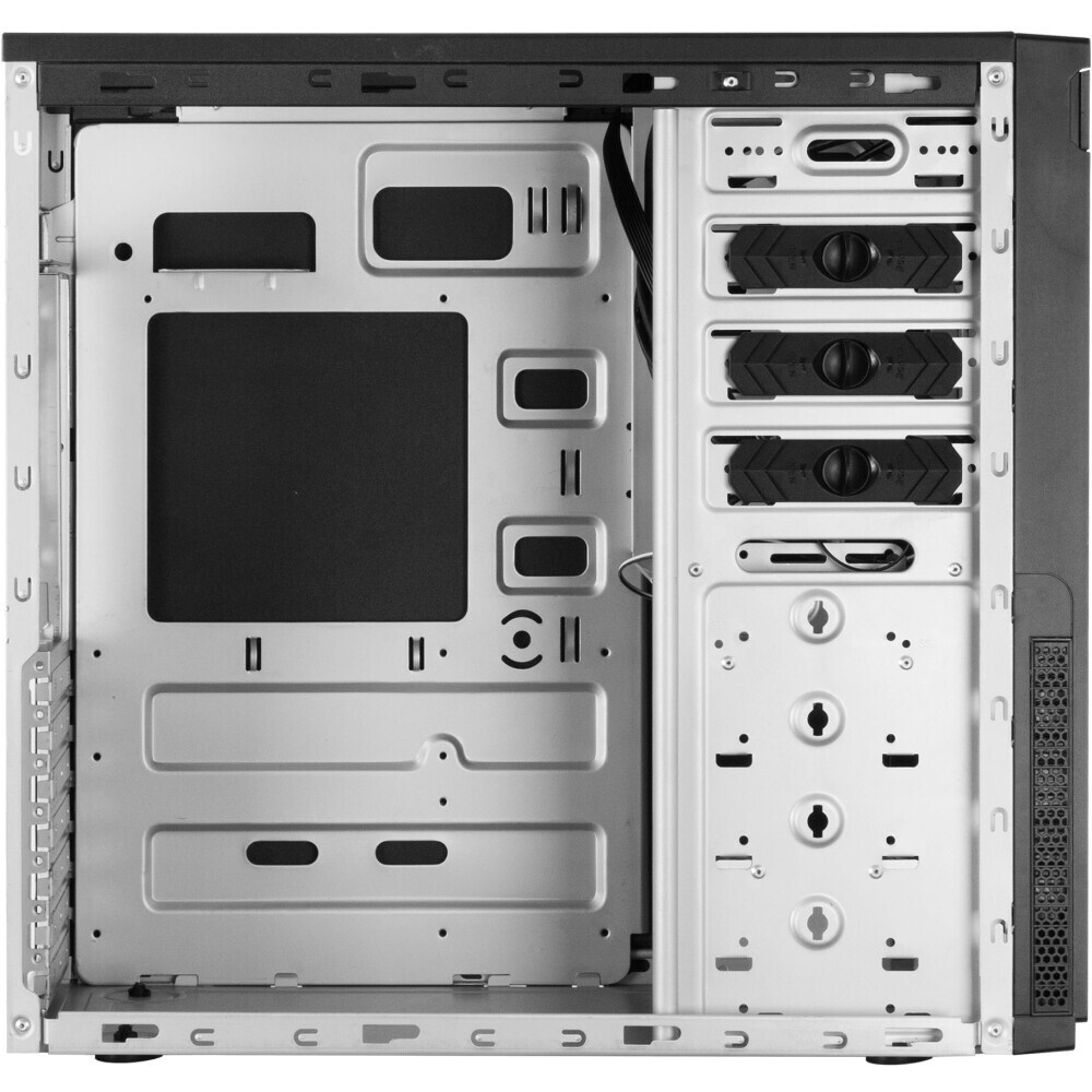 Компьютерный корпус Chieftec Elox черный без БП ATX 2xUSB2.0 2xUSB3.0 1xUSB3.1 audio bott PSU