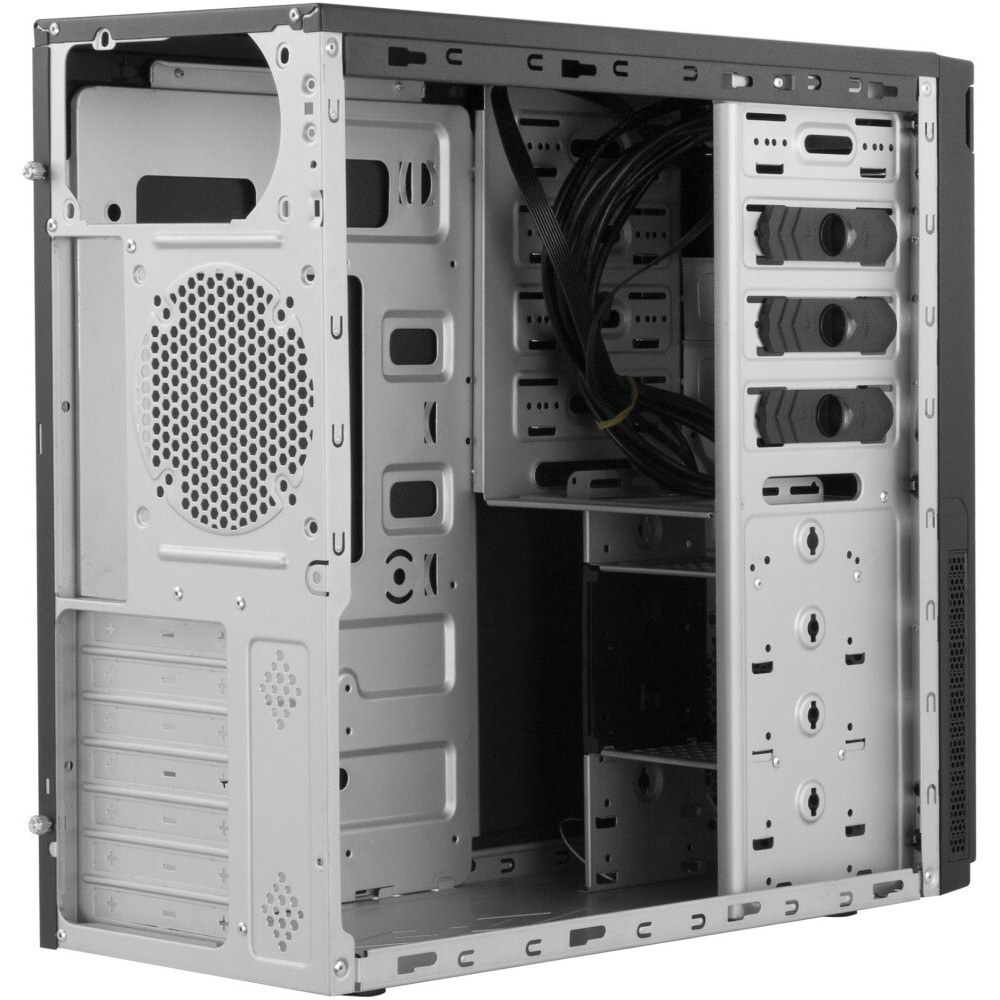 Компьютерный корпус Chieftec Elox черный без БП ATX 2xUSB2.0 2xUSB3.0 1xUSB3.1 audio bott PSU