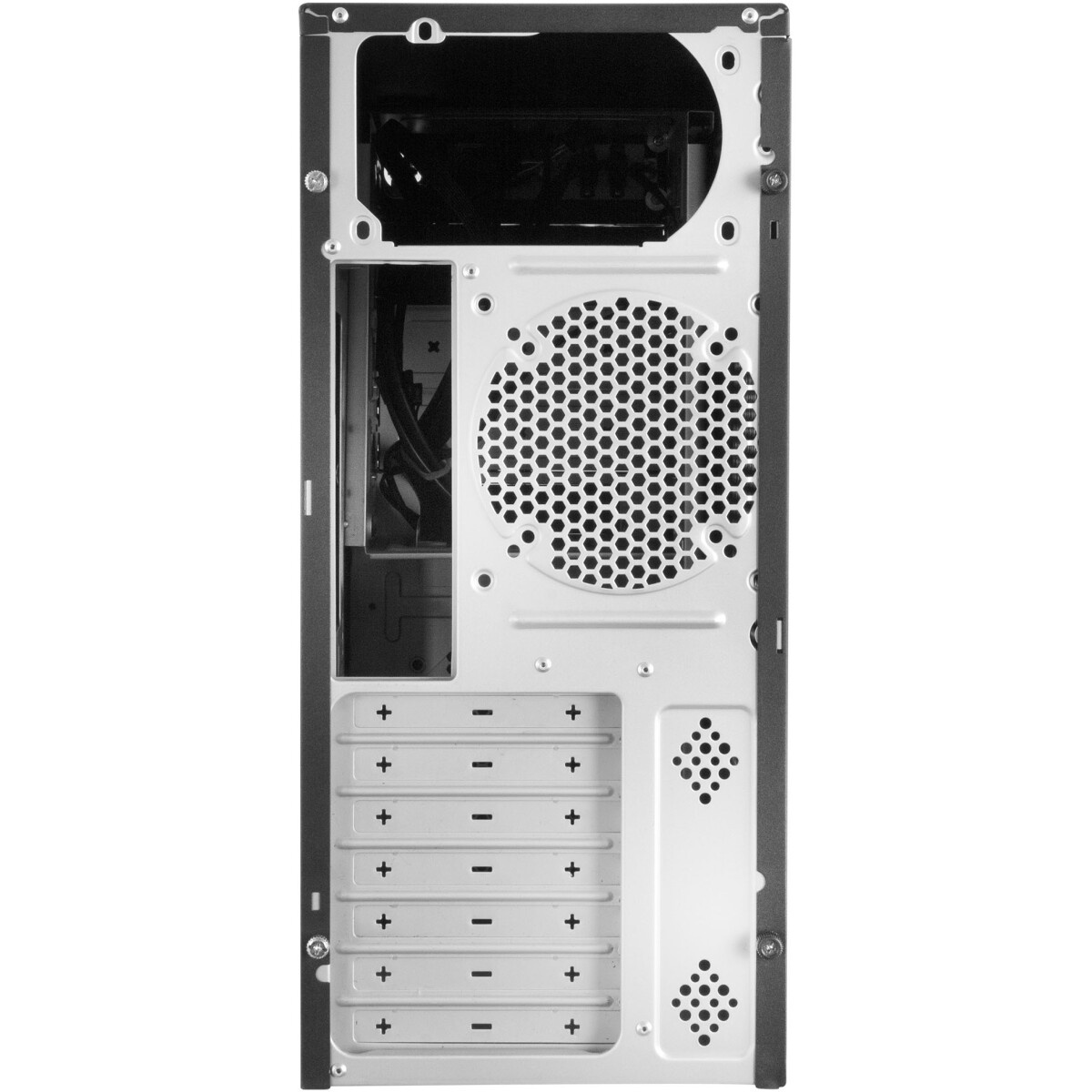 Компьютерный корпус Chieftec Elox черный без БП ATX 2xUSB2.0 2xUSB3.0 1xUSB3.1 audio bott PSU