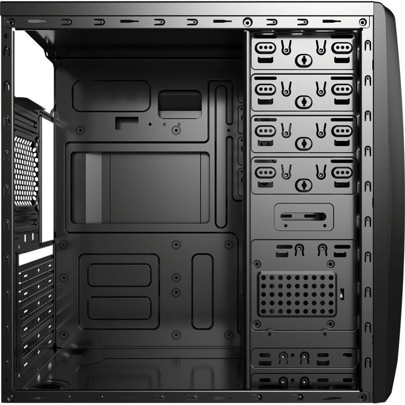 Корпус Midtower Filum 00-00866547 ATX S17 черный, без БП, RGB strip, USB 3.0/2.0