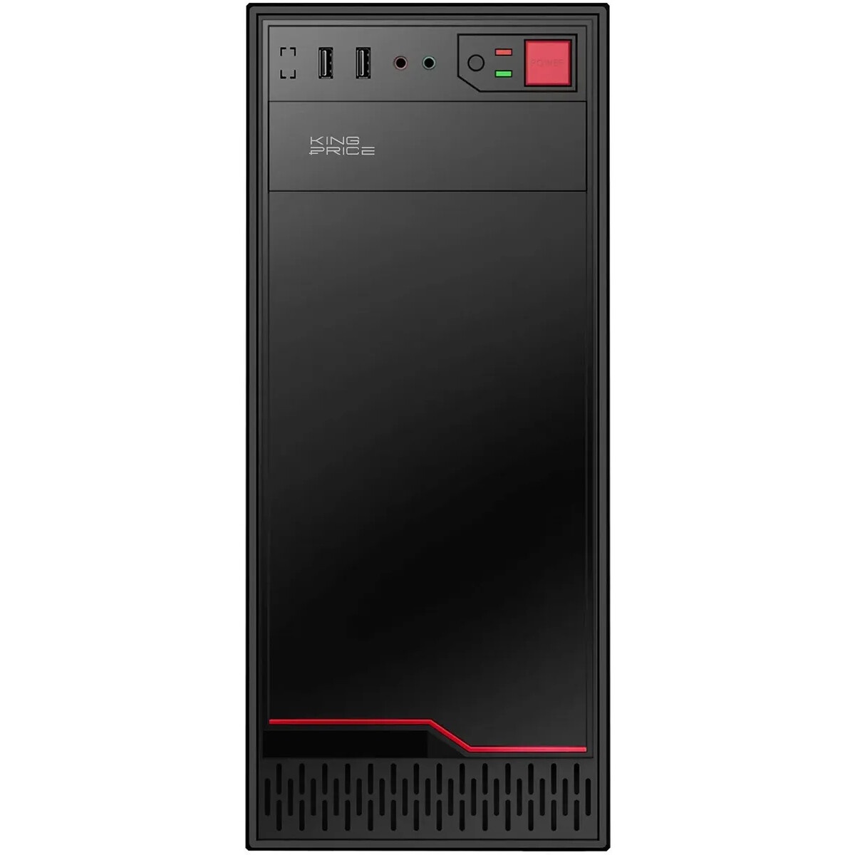 Корпус Midtower Filum 00-00866547 ATX S17 черный, без БП, RGB strip, USB 3.0/2.0