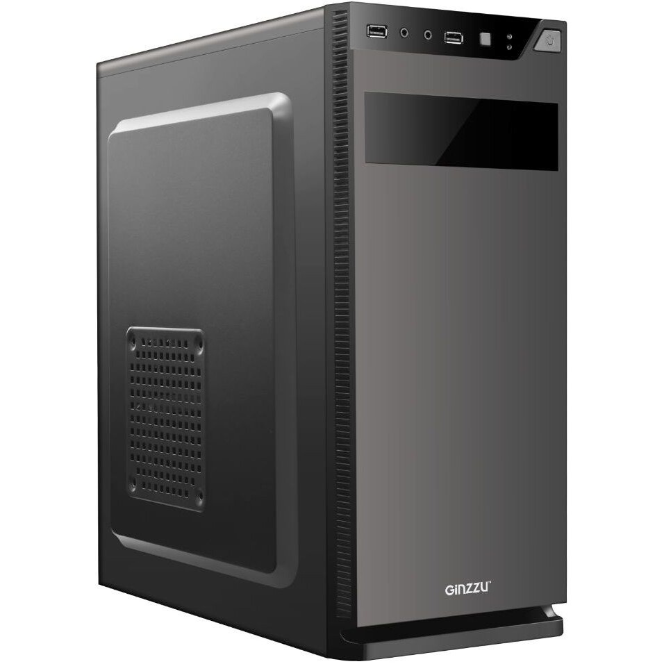 Корпус Midtower Filum 00-00866547 ATX S17 черный, без БП, RGB strip, USB 3.0/2.0