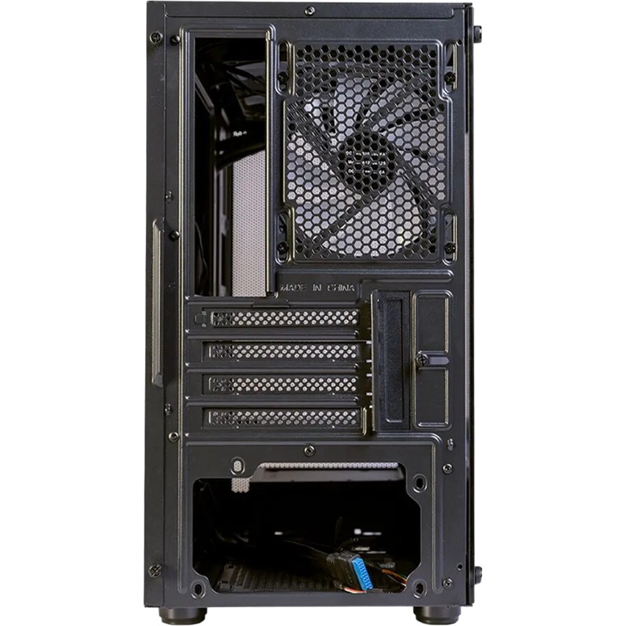 Корпус Minitower mATX Eurocase 00-01003411 M205 4ARGB черный без БП закаленное стекло USB 3.0