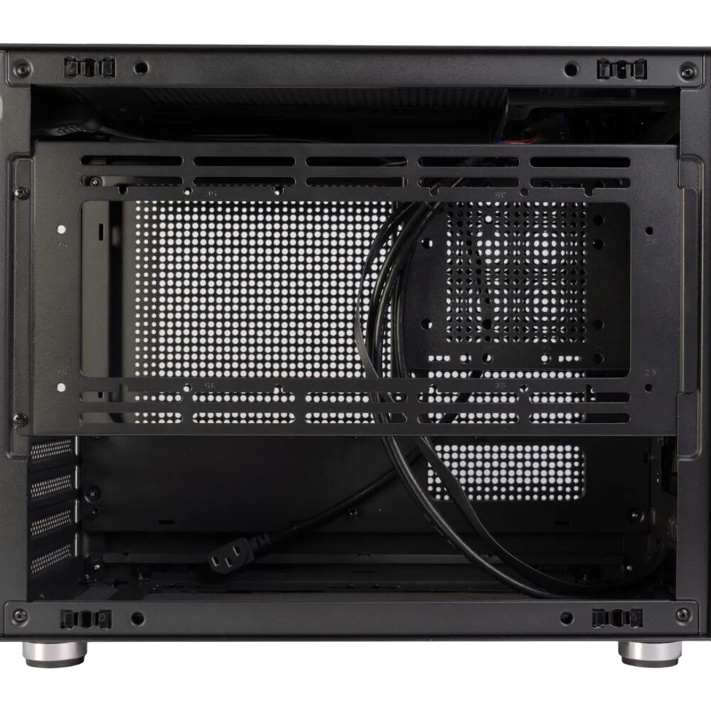 Корпус Minitower mATX Eurocase 00-01003411 M205 4ARGB черный без БП закаленное стекло USB 3.0