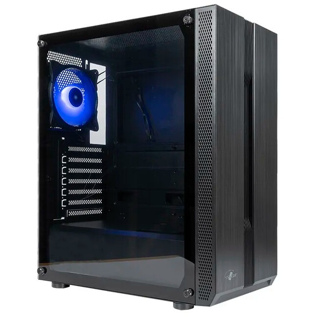 Компьютерный корпус ATX Eurocase A01 без БП 3 ARGB black