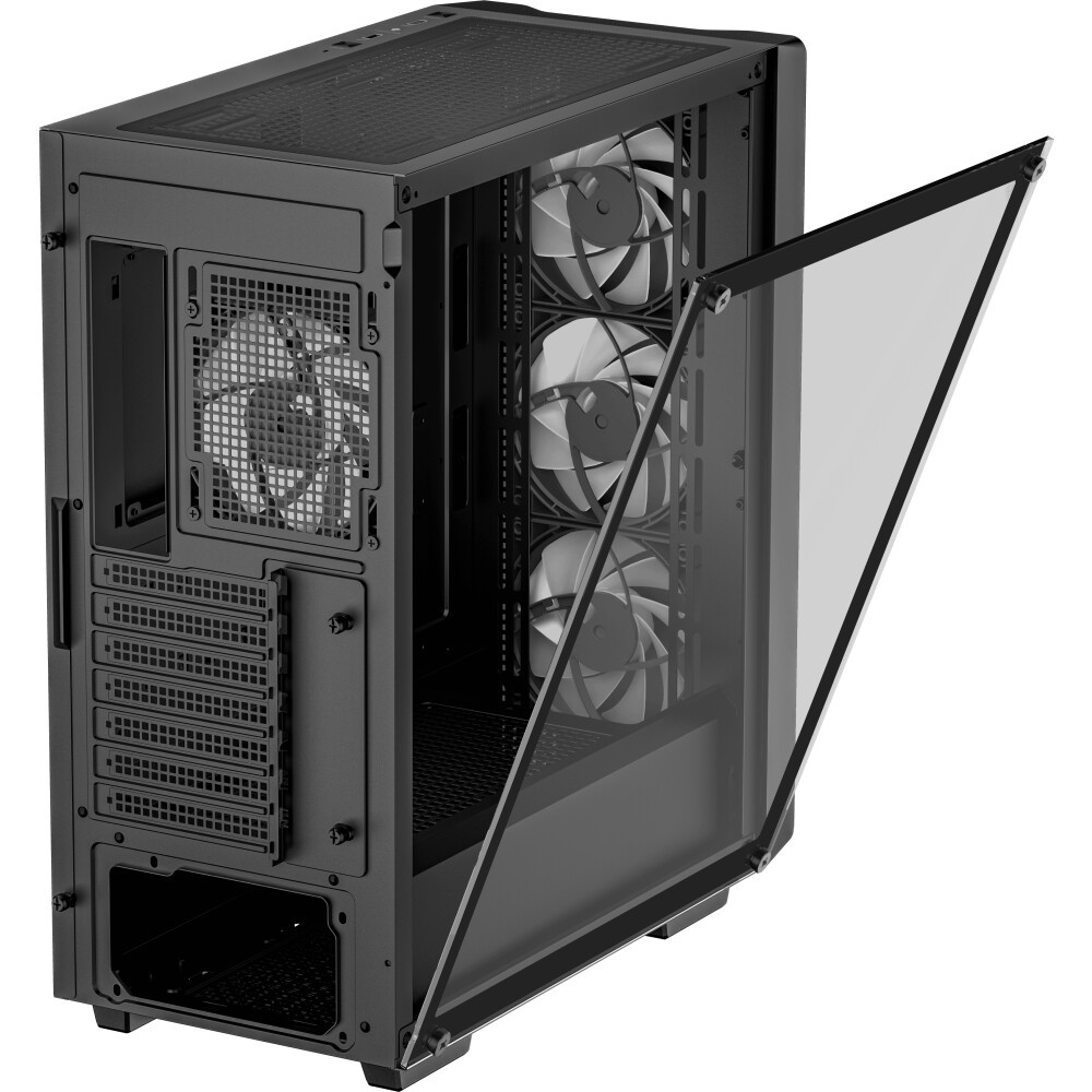 Компьютерный корпус ATX Eurocase A01 без БП 3 ARGB black
