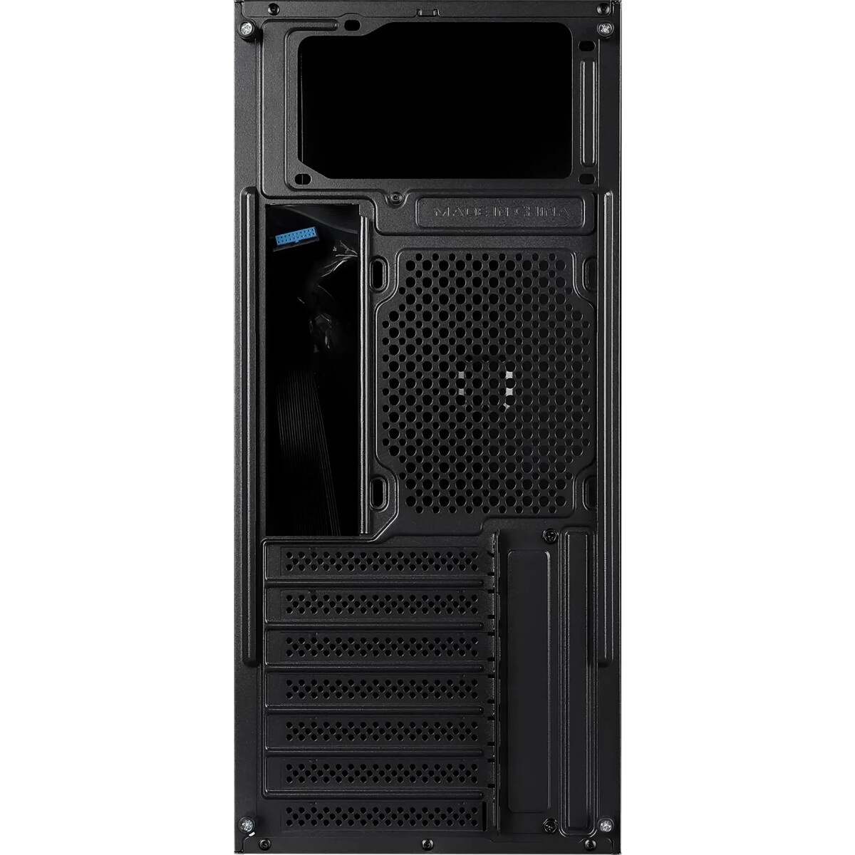 Компьютерный корпус ATX Eurocase A39 ARGB черный без БП закаленное стекло USB 3.0