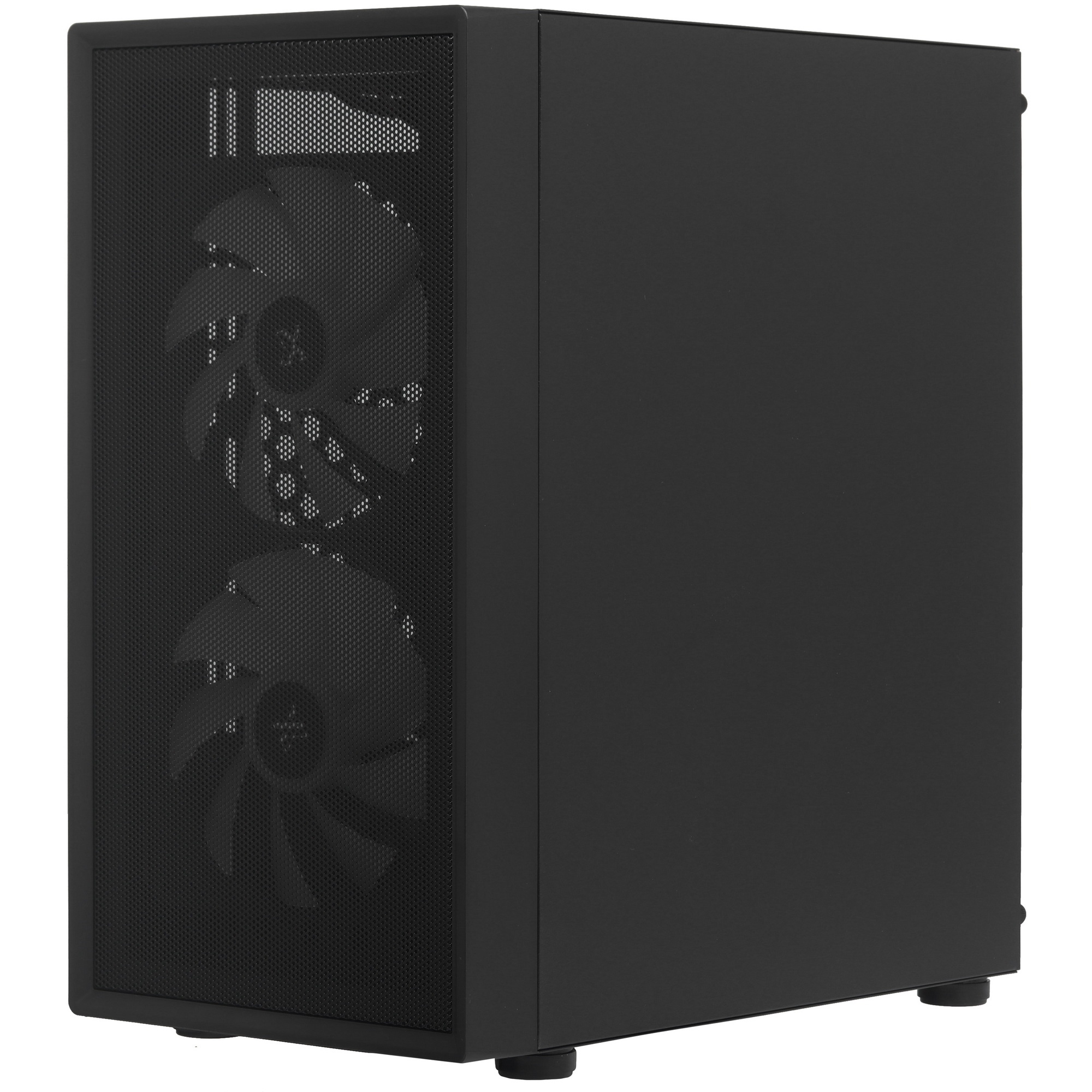 XASTRA Корпус A305M 3ARGB Black mATX/Mesh/ tempered glass / 2x140mm + 1x120mm ARGB PWM fans/ Door/