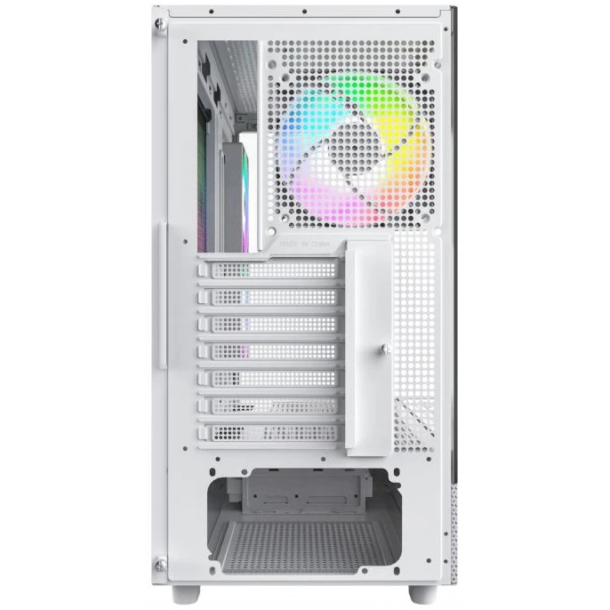 Корпус Montech XR белый без БП ATX 3x120mm 2xUSB3.0 audio bott PSU
