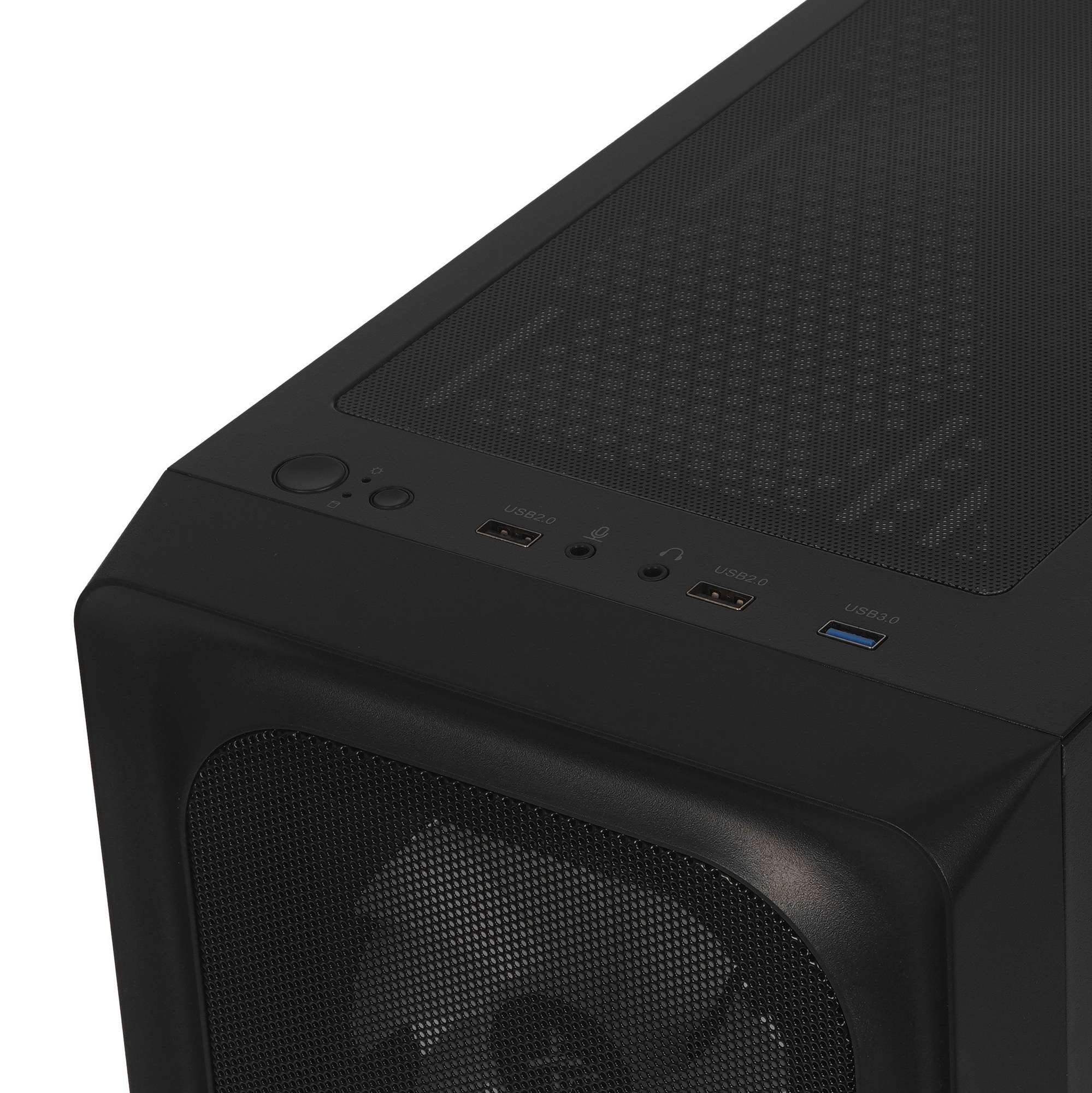XASTRA Корпус A407 4ARGB Black ATX/Mesh/ tempered glass / 4x120mm ARGB PWM fans/ A407-4FC12A