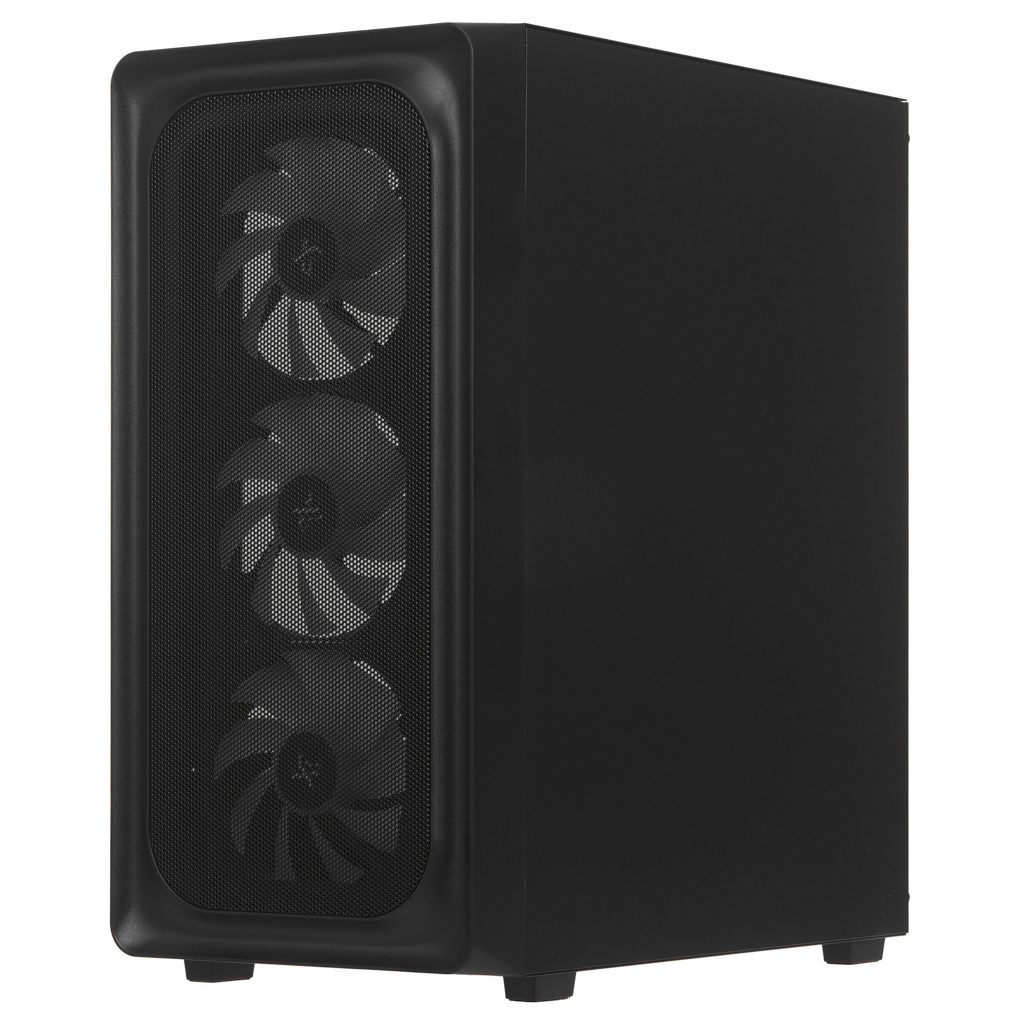 XASTRA Корпус A407 4ARGB Black ATX/Mesh/ tempered glass / 4x120mm ARGB PWM fans/ A407-4FC12A