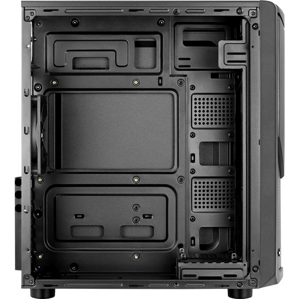 Компьютерный корпус Accord ACC-B301 черный без БП ATX 3x120mm 2xUSB2.0 2xUSB3.0 audio