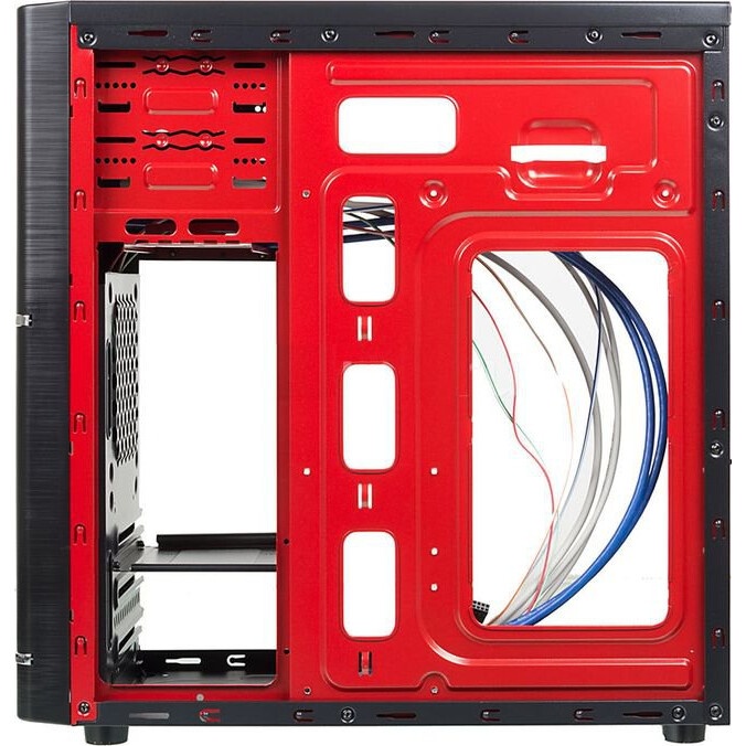 Компьютерный корпус Accord ACC-B301 черный без БП ATX 3x120mm 2xUSB2.0 2xUSB3.0 audio