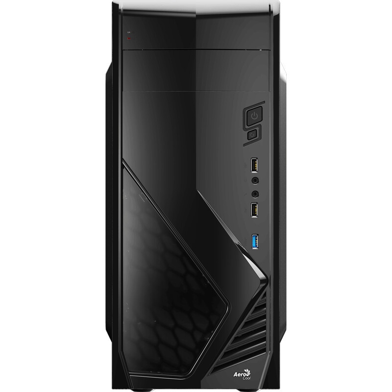 Компьютерный корпус Accord ACC-B301 черный без БП ATX 3x120mm 2xUSB2.0 2xUSB3.0 audio