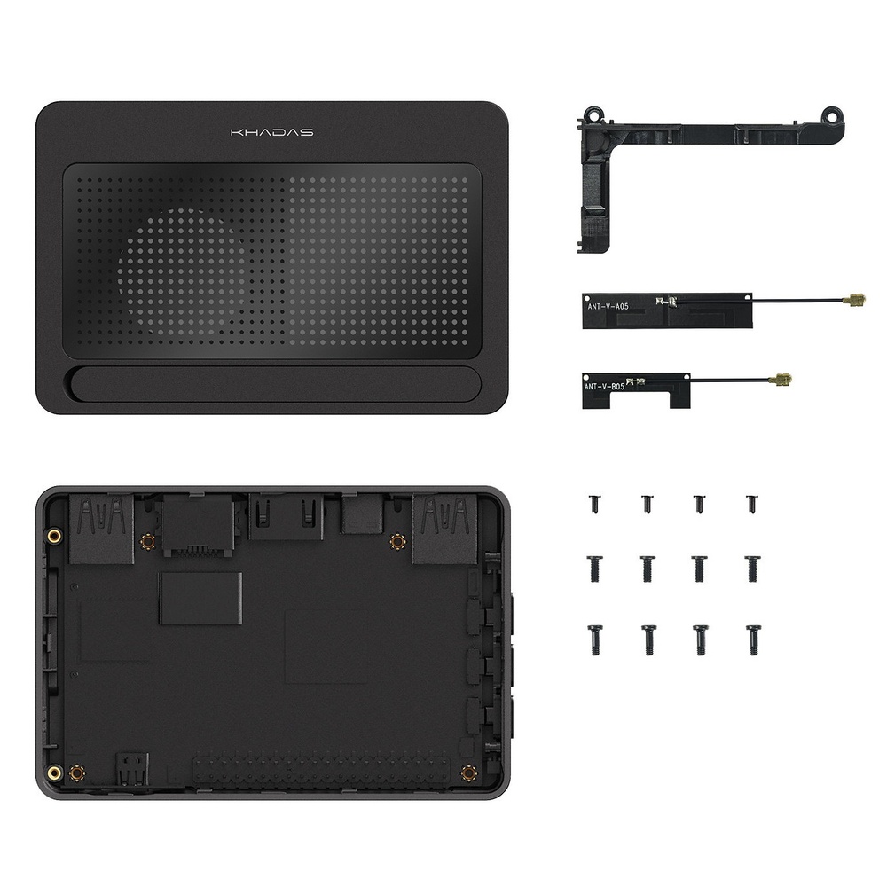 Компьютерный корпус Khadas DIY Case2 for VIMs SBC Black