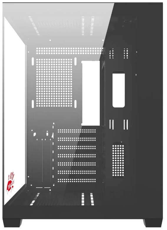 Корпус Bloody CC-122 черный без БП ATX 10x120mm 1xUSB2.0 1xUSB3.0 audio