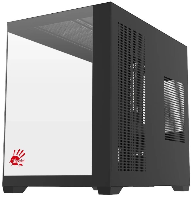 Корпус Bloody CC-122 черный без БП ATX 10x120mm 1xUSB2.0 1xUSB3.0 audio